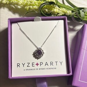 RYZE Party “always sterling silver” necklace